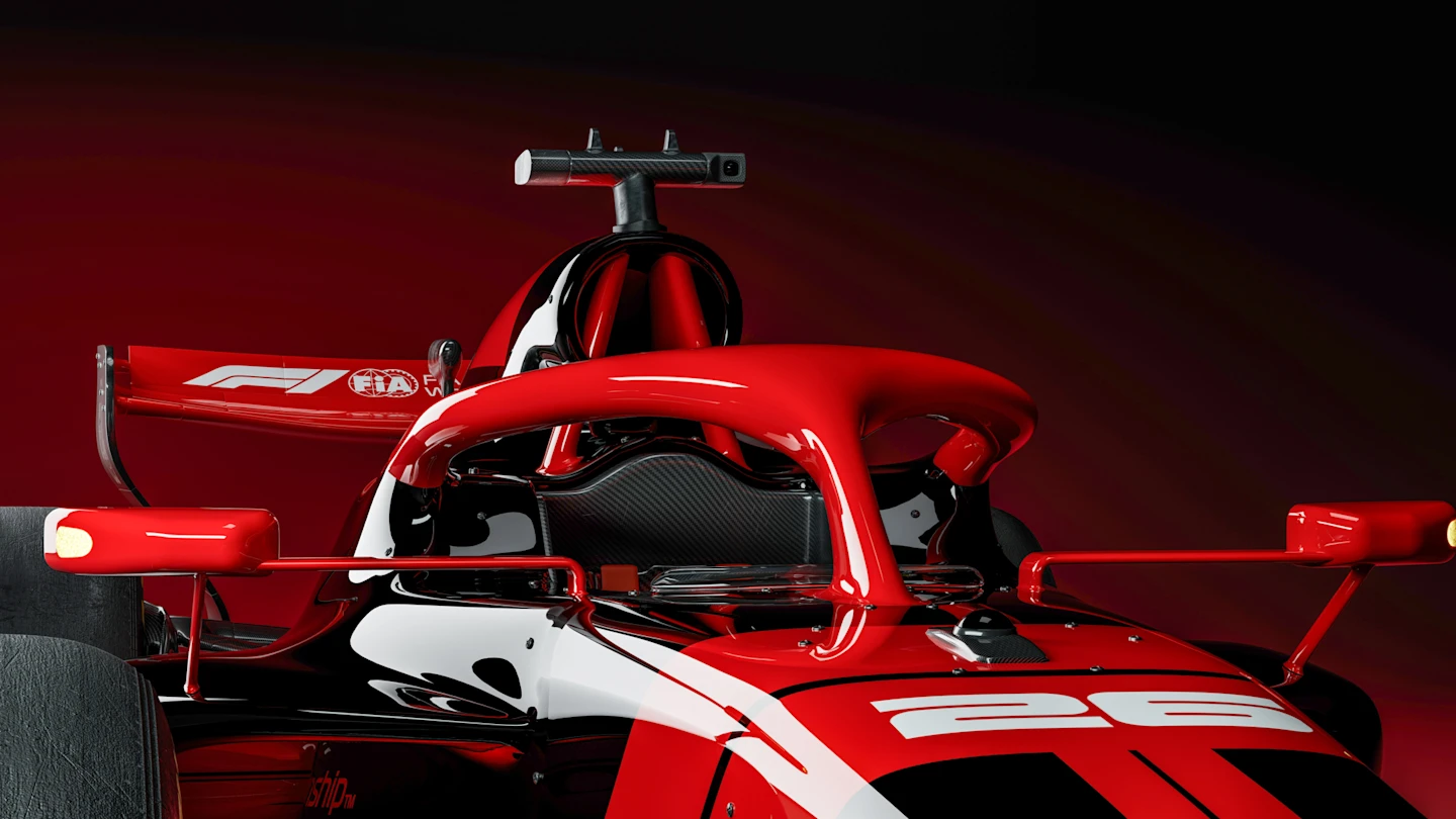 2026 F1 car halo detail